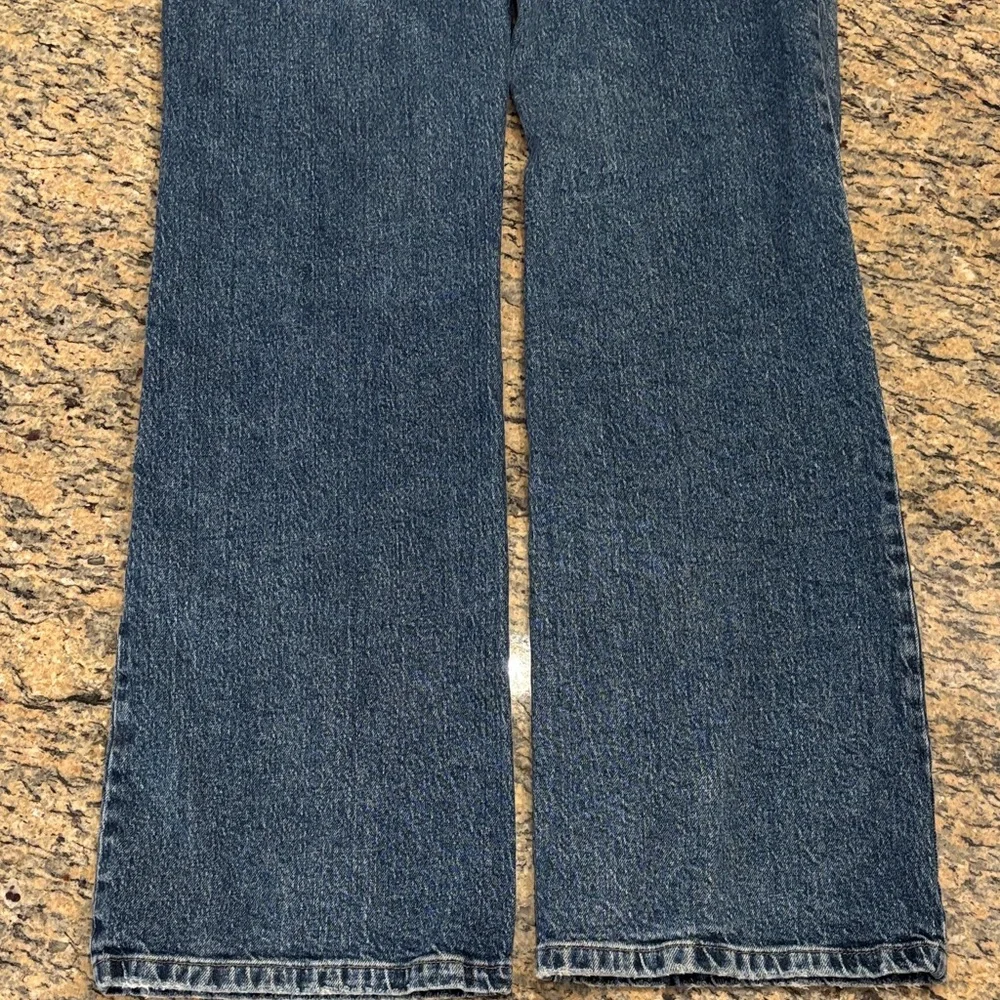 wild fable Low Rise Bootcut Jeans Y2K Acid Wash Stretch Denim - Picture 7 of 8